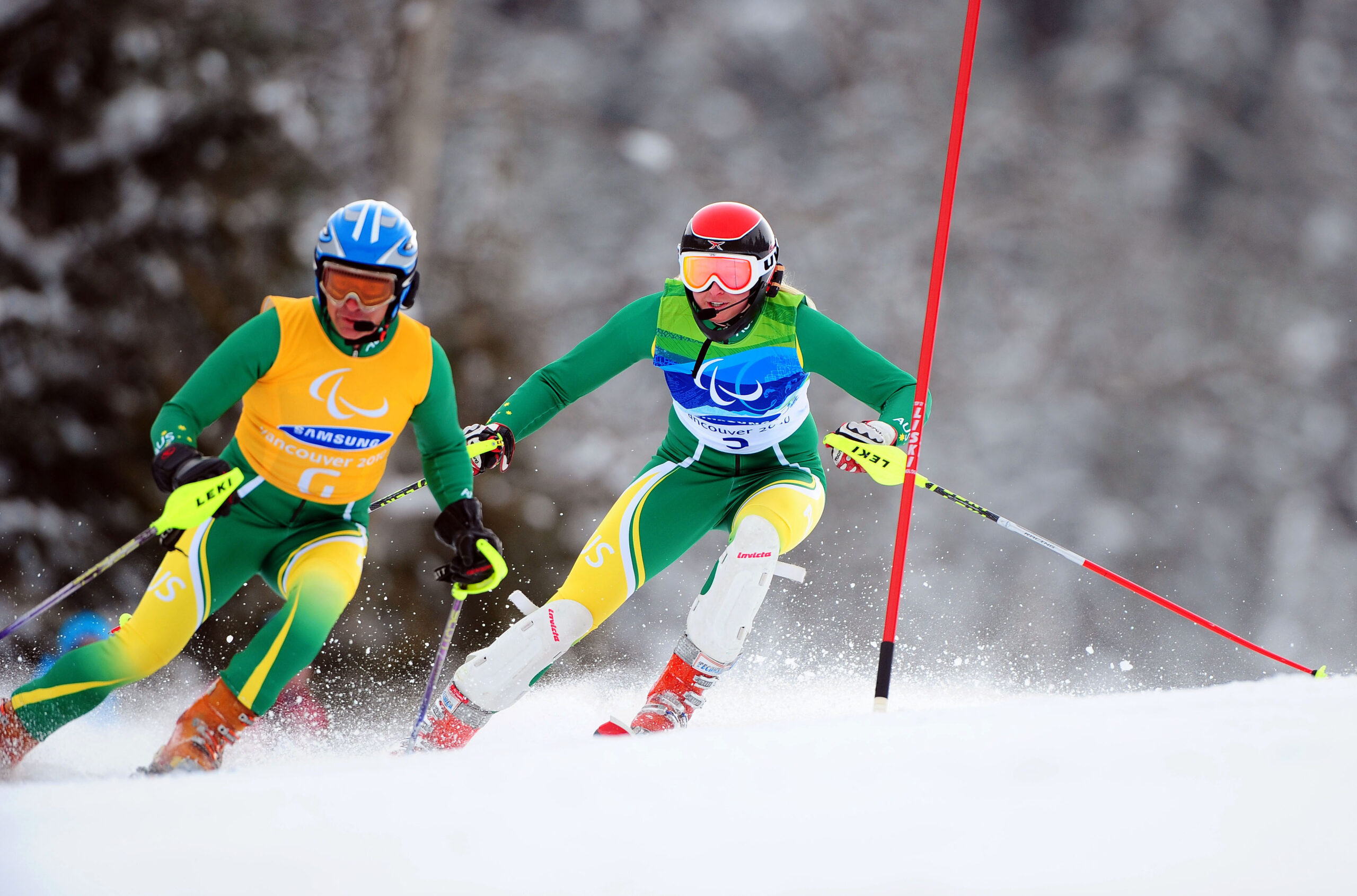 How do I ski given I am legally blind?