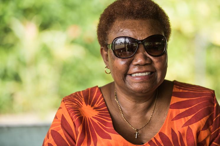 Nelly, the National Coordinator of Vanuatu Disability Promotion and Advocacy Association (VDPA) Â©Erin Johnson/CBM Australia