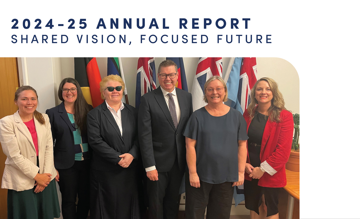An image of the 2024-25 Annual Report